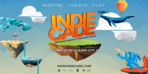 IndieCade 2015 Banner. October 23-25 in Culver City, CA.